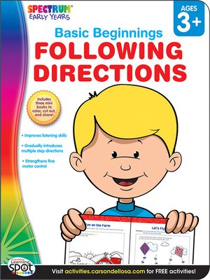 Following Directions, Grades Preschool - K - ebook